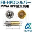 画像1: ALPHA,アルファ　FBロック　MIWA,美和ロック　HPD交換用 (1)