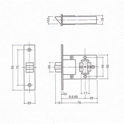 画像1: WEST,ウエスト　Q45　ロックケース