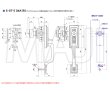 画像4: GOAL AD,G・F　アンティック錠シリーズ　AD錠+サムピースハンドル錠　S-AD-5 71+S-GT-5 OAK71　室内側ノブ (4)