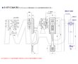 画像4: GOAL AD,G・F　アンティック錠シリーズ　AD錠+サムピースハンドル錠　S-AD-5 71 丸座付+S-GT-5 OAK71　室内側サムピースハンドル (4)