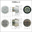 画像4: エージェント　LS5-BH,LSP/TE0　シルバー色　MWIA BH,LSP/TE0　2個同一1セット鍵交換用シリンダー (4)