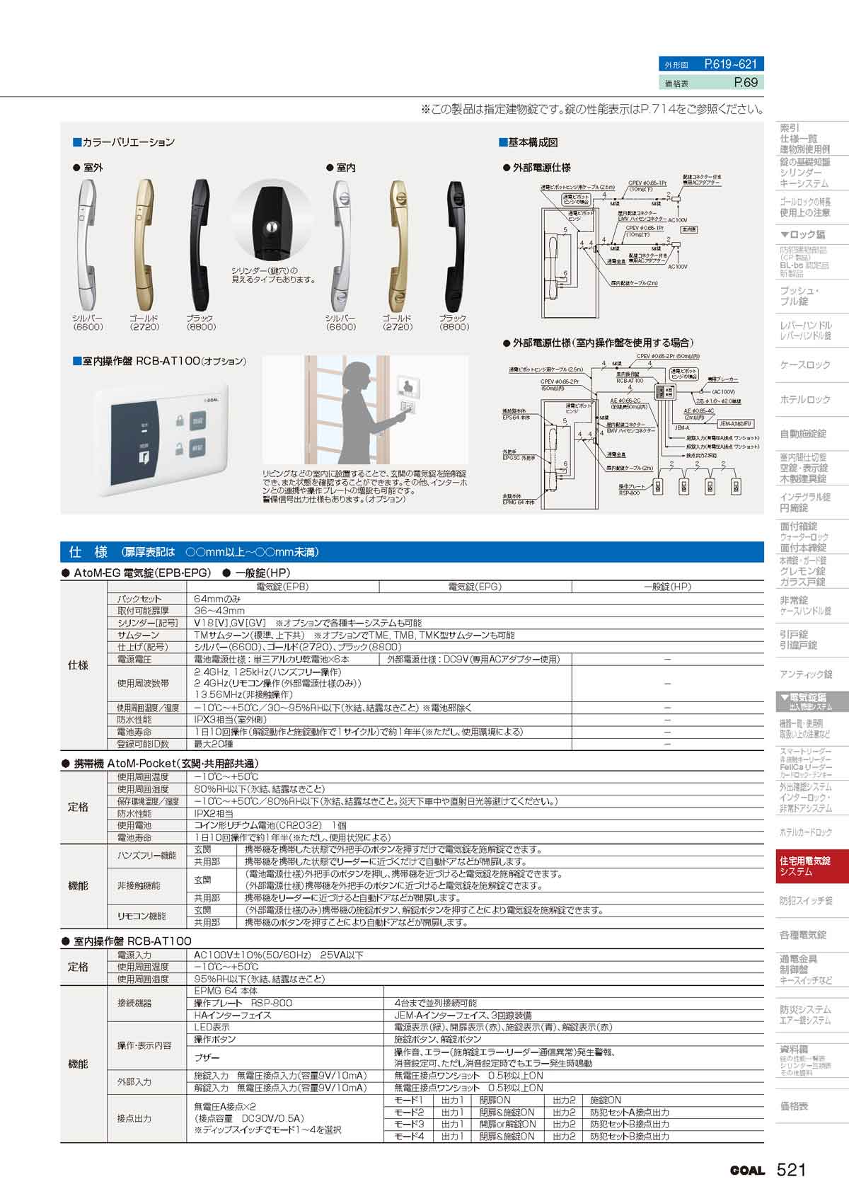 GOAL ゴール【鍵と防犯グッズの卸売りセンター】住宅用電気システム