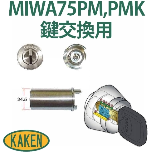 家研販売ベルウェーブ【鍵の卸売りセンター】ＭＩＷＡ 75ＰＭ,ＰＭＫ