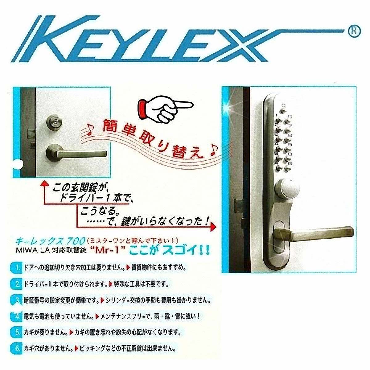 KEYLEX 700シリーズ 22277 未開封-