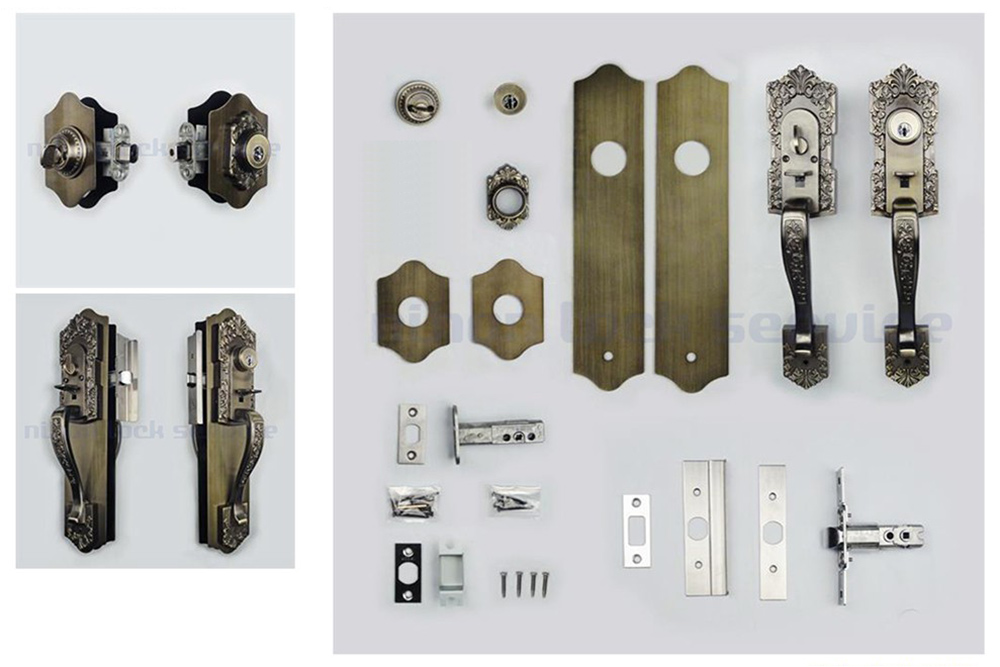 長沢製作所 古代 サムラッチ ケースロック取替錠（ワンロック仕様）924065 - 1